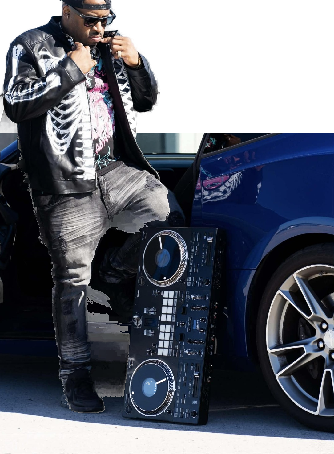 DJ Spin with car